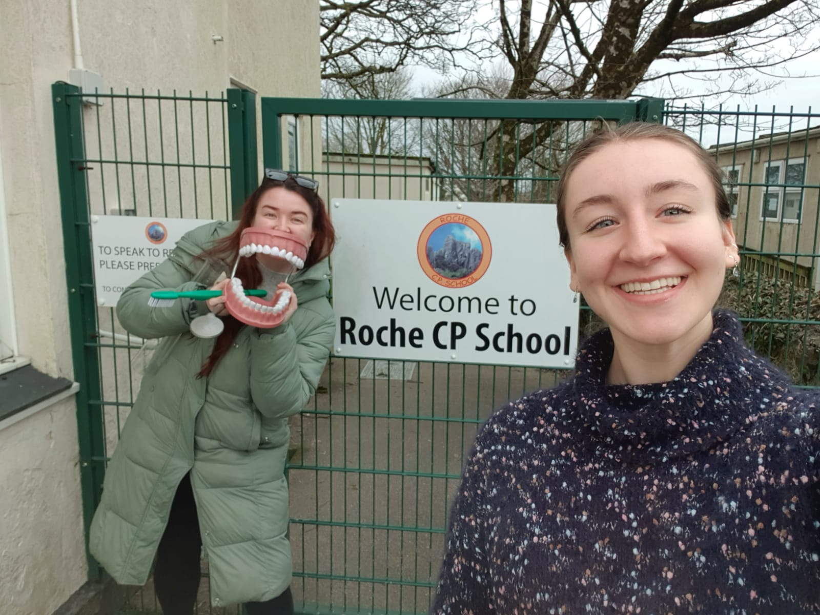 School Visit to Roche Primary Carriage Works Dental
