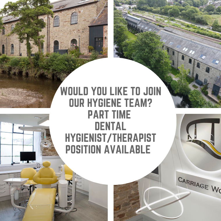 Parttime Dental Hygienist/Therapist Carriage Works Dental